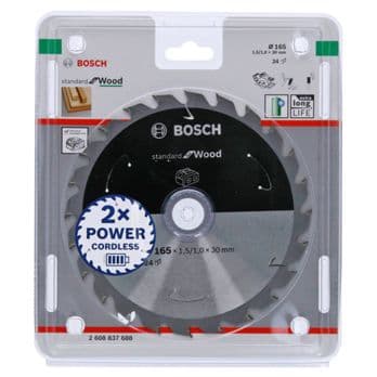 Foto: Bosch Kreissägeblatt ST WO H 165x30 T24