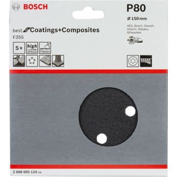 Foto: Bosch Schleifblatt BfCC 150mm K80,5x