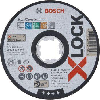 Foto: Bosch X-LOCK Trennsch.115x1,0mm Rap.Multi gerade