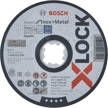 Foto: Bosch X-LOCK Trennsch.125X1mm INOX gerade