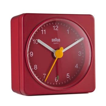 Foto: Braun BC 02 R Quarzwecker rot