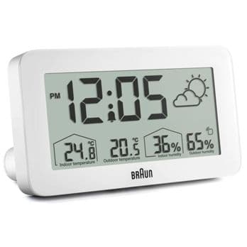 Foto: Braun BC 13 W DCF Funkwetterstation weiß