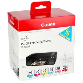 Foto: Canon PGI-29 C/M/Y/PC/PM/R Multipack