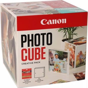 Foto: Canon PP-201 13x13 cm Photo Cube Creative Pack White Blue 40 Bl.