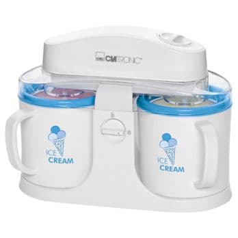 Foto: Clatronic ICM 3650 weiß Eismaschine mit 2x0,5L