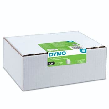 Foto: Dymo Adress-Etiketten groß 36 x 89 mm weiß 12x 260 St.