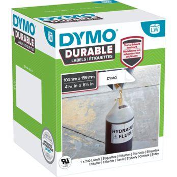 Foto: Dymo LW-Kunststoff-Etiketten 104 x 159 mm 1x 200 St.
