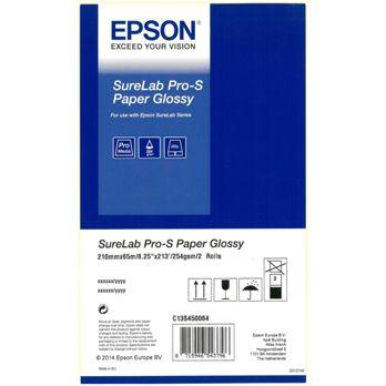 Foto: 1x2 Epson SureLab Pro-S Paper Glossy A4 x 65 m 252 g