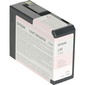 Foto: Epson Tintenpatrone light magenta T 580  80 ml      T 5806