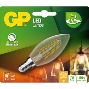 Foto: GP Lighting Filament Kerze E14 D 5W (40W) dimmbar 470 lm GP078166