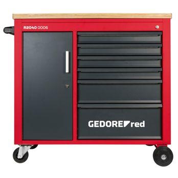 Foto: GEDORE red Werkstattwagen MECH PLUS mit 6 Schubladen