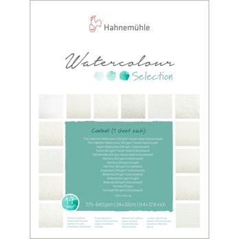 Foto: Hahnemühle Aquarell Selection Pad 24 x 32 cm 14 Blatt