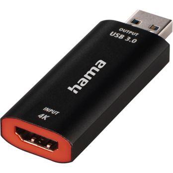 Foto: Hama Video-Aufnahme-Stick USB-Stecker - HDMI-Buchse 4K