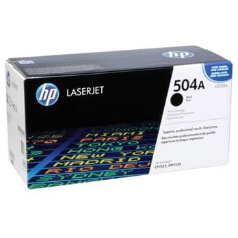 Foto: HP Toner CE 250 A schwarz No. 504 A