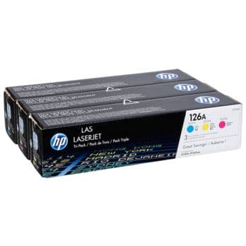 Foto: HP Toner Multi Pack CF 341 A C/M/Y No. 126 A