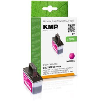 Foto: KMP B7 Tintenpatrone magenta kompatibel mit Brother LC-900 M