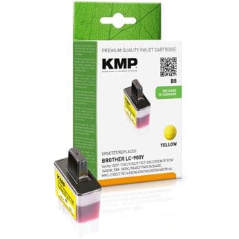 Foto: KMP B8 Tintenpatrone yellow kompatibel mit Brother LC-900 Y