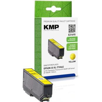 Foto: KMP E216YX Tintenpatrone yellow kompatibel mit Epson T 3364 XL