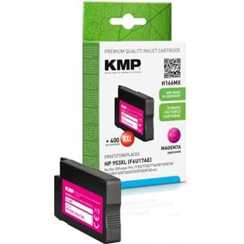 Foto: KMP H166MX Tintenpatrone magenta kompatibel mit HP F6U17AE