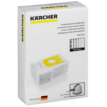 Foto: Kärcher Vliesfilterbeutelset VC 6