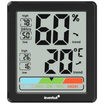 Foto: Levenhuk Wezzer BASE L20 Thermohygrometer schwarz