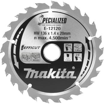 Foto: Makita E-12120 EFFICUT Sägeb.136x20x25Z