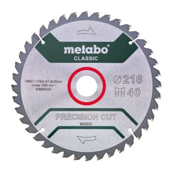 Foto: Metabo PrecisionCutClassic 216x 30, 40 WZ 5neg