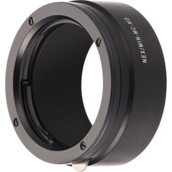 Foto: Novoflex Adapter Minolta MD Objektiv an Sony E Mount Kamera