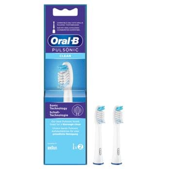 Foto: Oral-B Aufsteckbürsten Pulsonic Clean 2er