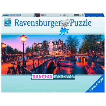 Foto: Ravensburger 1000 Teile Abend in Amsterdam