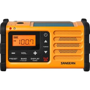 Foto: Sangean MMR-88 (Survivor M8) gelb Notfall/Kurbel/Solar Radio