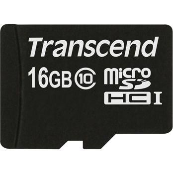 Foto: Transcend microSDHC         16GB Class 10 + SD-Adapter