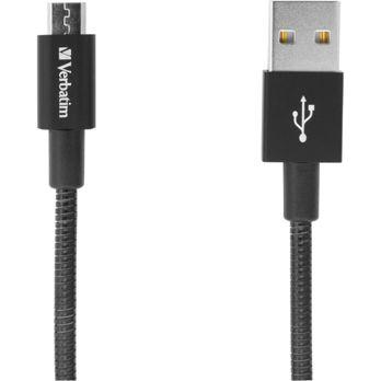 Foto: Verbatim Micro USB Cable Sync & Charge 100cm black