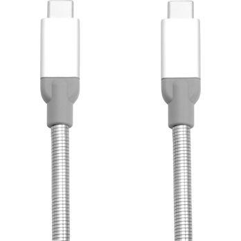 Foto: Verbatim Sync & Charge Stainless Steel USB-C auf USB-C 3.1 30 cm