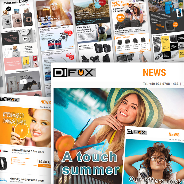 Watch out for our hot offers Watch out and contact us